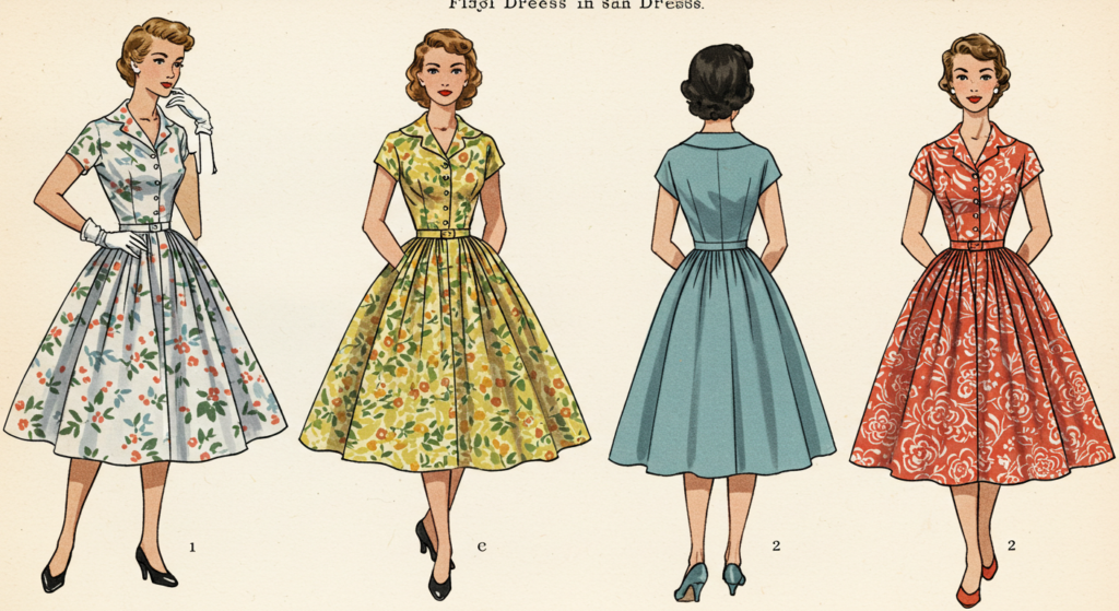 Womens Fashion in the 1950s