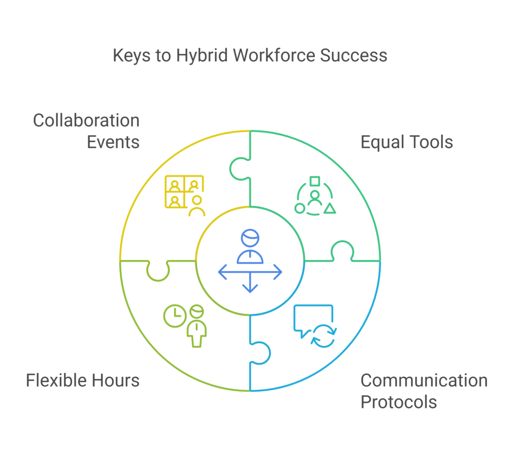 Develop Hybrid Workforce Strategies